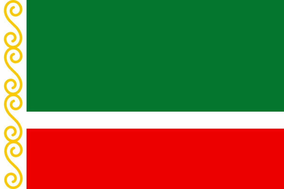 Флаг Чеченской Республики